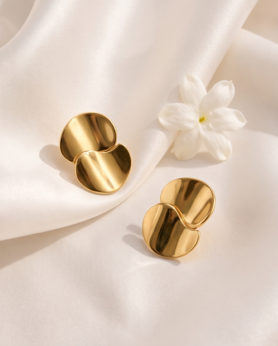 Chios earrings (gold)