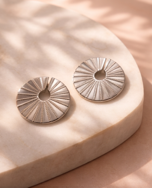 Paloma earrings (silver)