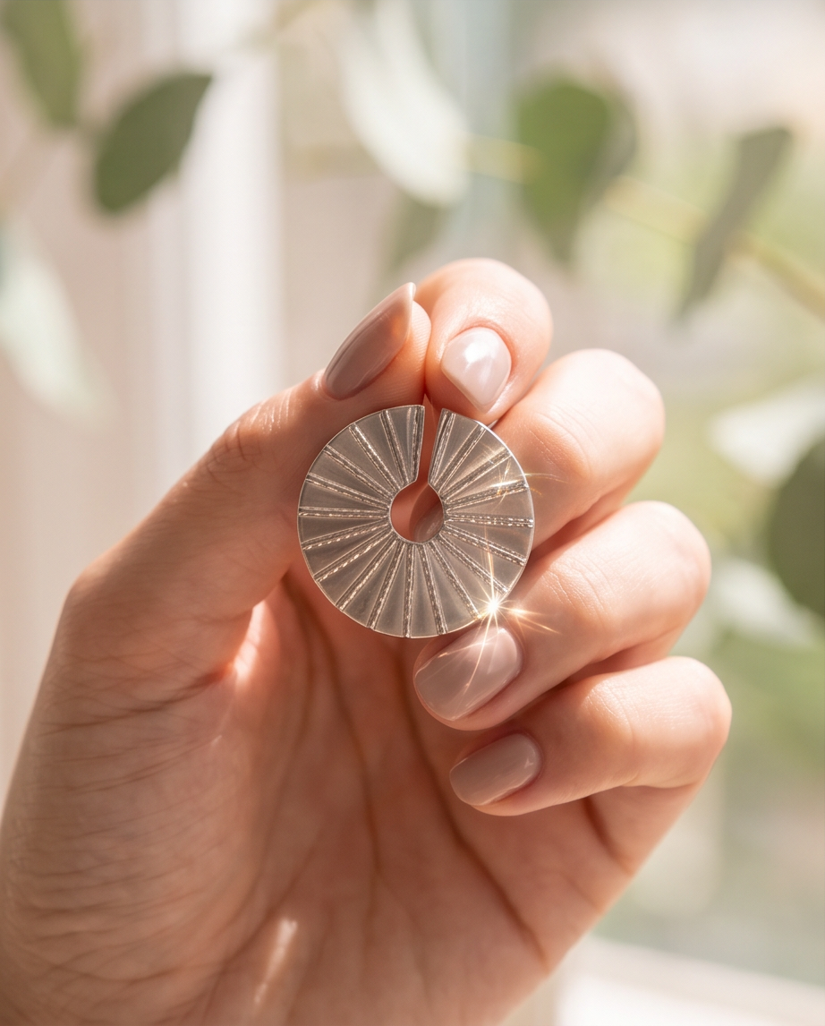 Paloma earrings (silver)