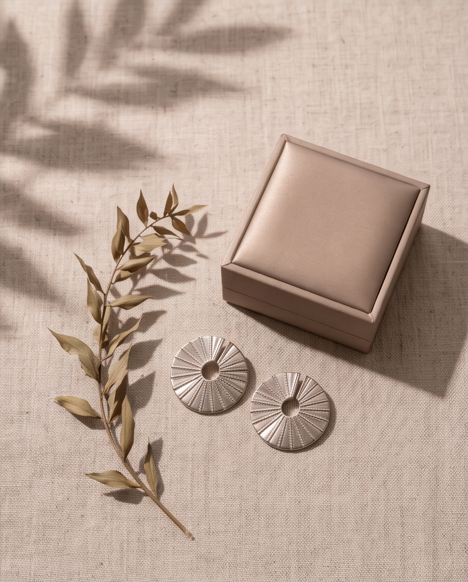 Paloma earrings (silver)