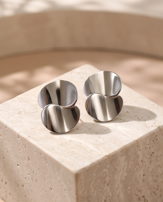 Chios earrings (silver)