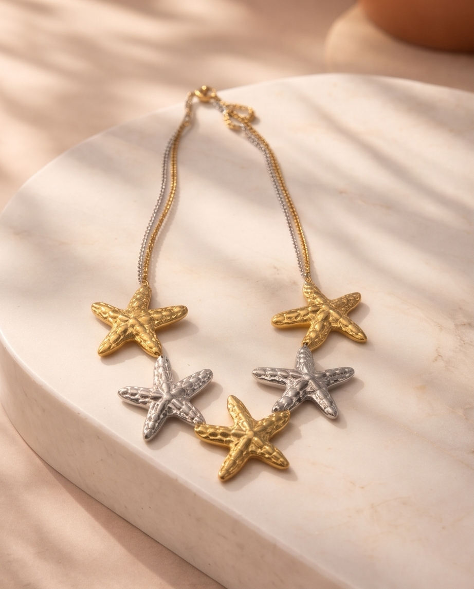Starfish necklace