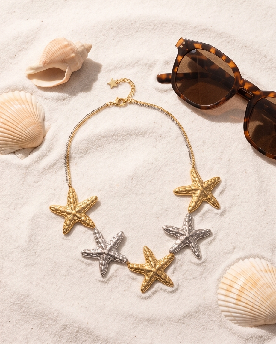 Starfish necklace