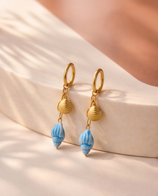 Oceania earrings (gold)