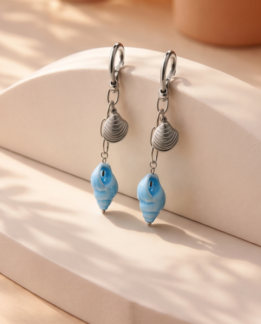 Oceania earrings (silver)