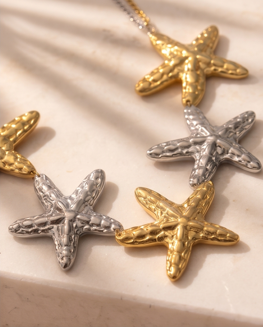 Starfish necklace
