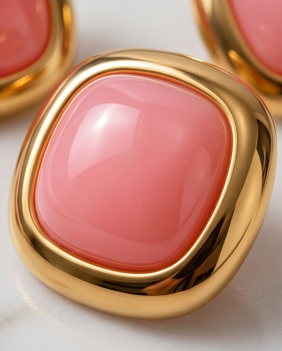 Diana earrings (pink)