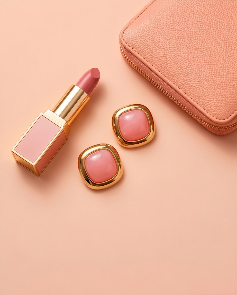 Diana earrings (pink)